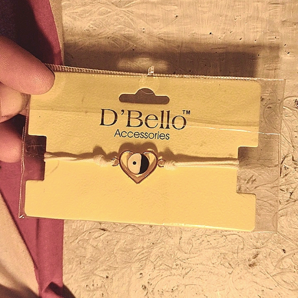 D bello accessories  yin yang bracelet